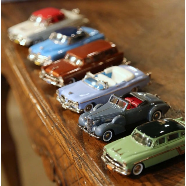 American Set of Six Metal Automobiles Models From the Brooklin Collection For Sale - Image 3 of 13
