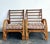 Vintage Rattan Lounge Chairs in Alan Campbell “Zigzag” for Quadrille - A Pair For Sale - Image 4 of 15