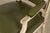 Wood Early 20th Century French Louis XVI Style Painted Armchair in Olive Green For Sale - Image 7 of 18