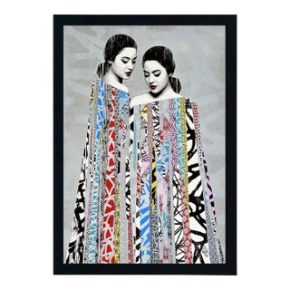 Hush, Dyad (Framed Hand Signed Screen Print) For Sale