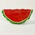 What a fun summer accent sculpture. This Watermelon Wedge is a Folk Art piece. It’s hand carved and painted from a tree....