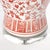 Chinoiserie Briar Chinoiserie Floral Ceramic Table Lamp, Red For Sale - Image 3 of 4