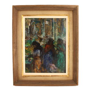 Wayman Elbridge Adams Original Impressionist Oil Painting, C1920