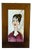 Vintage Ceramic Tile with Wooden Support, 1960s For Sale