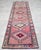 1960s Runner Rug Turkish Hand-Knotted Rug Pink Hallway Decor Kitchen Runner 3x10 Ft Approx For Sale - Image 4 of 14