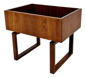 Mid-Century Danish Planter Table by Kai Kristiansen for Salin Möbler, 1960s