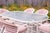 Mid-Century Modern Vintage Outdoor Dining Set With Tropitone Oval Glass Table & Woodard Barrel Back Chairs, 7 Pieces For Sale - Image 3 of 17