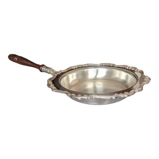 Vintage Gorham Silverplate Heritage Chaffing Dish Yh347 For Sale