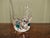 Floride Crystal and Turquoise Whiskey Tumblers and Assiette from Lalique, 1960, Set of 7 For Sale - Image 4 of 8