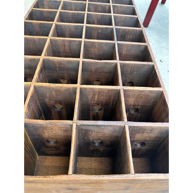 American Antique Americana Cubby Shelf For Sale - Image 3 of 6