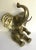 This is a statement making brass elephant, which you can see is taller than a wine bottle! I just adore the open ears and...
