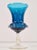 Mid-Century Modern Mid-Century Modern Blue Murano Glass Vase, 1960s For Sale - Image 3 of 10