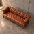 Chesterfield Sofa in Brown Cognac Leather and Deep Buttoned, 1980s For Sale - Image 6 of 7