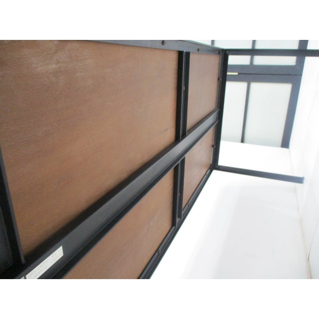 Rare Knoll Walnut T Angle Coffee Table Bench by Florence Knoll For Sale - Image 10 of 11