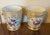 Ceramic 19th Century French Paris Porcelain Apricot Cachepot Planters & Stands With Lion Mask Handles Empire Taste - A Pair For Sale - Image 7 of 15