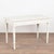 19th Century Swedish White Gustavian Three Drawer Side Table or Desk For Sale - Image 16 of 16