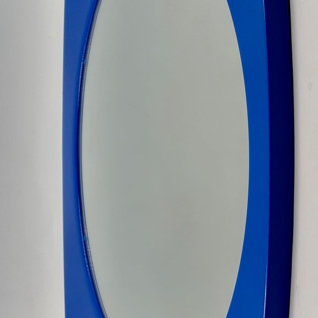 French Space Age Mirror with Plastic Frame, 1970s For Sale - Image 4 of 12