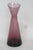 This beautiful and compact slant vase is made of a striking burgundy / amethyst colored lead glass. We believe this...
