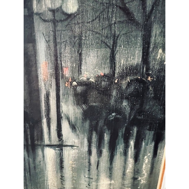 1960s 1963 Ozz França Abstract Urban Cityscape Diptyque (Lithograph) – Pair For Sale - Image 5 of 8