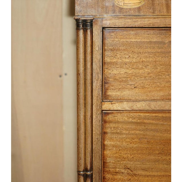 Large Sheraton Revival Chippendale Hardwood Chest of Drawers, 1860s For Sale - Image 11 of 18