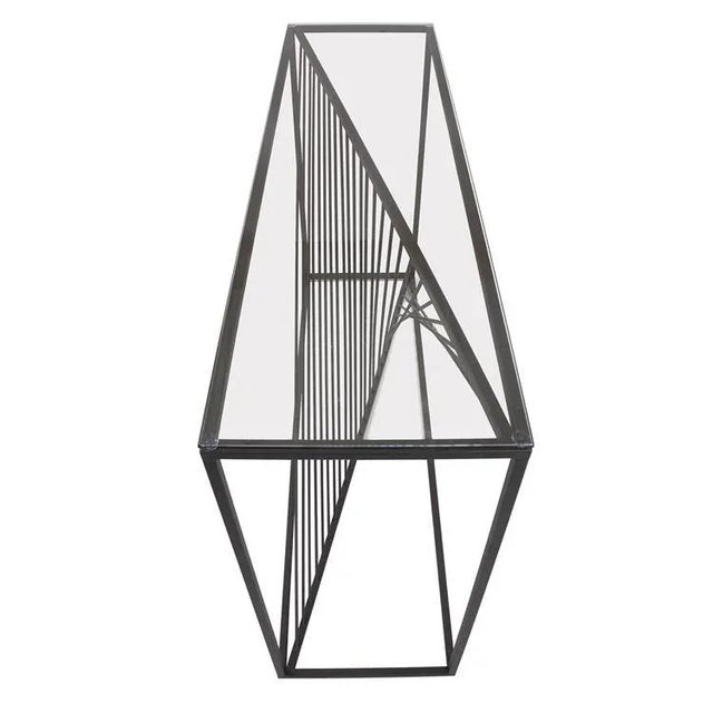 Kenneth Ludwig Chicago Optic Twist Console Table from Kenneth Ludwig Chicago For Sale - Image 4 of 9