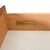 American of Martinsville Faux Bamboo & Cane Writing Desk Console Table MCM For Sale In Oklahoma City - Image 6 of 11