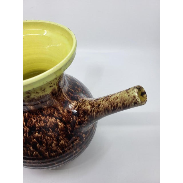 Ceramic Vintage Ceramic Vase from Accolay, France, 1960 For Sale - Image 7 of 14
