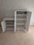 High end White Formica Dresser from the 1980"s Little used and in excellent shape