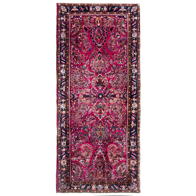 Early 20th Century Persian Sarouk Runner For Sale - Image 4 of 13