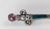 English Early 20th Century English Scottish Sterling Silver Dirk Pin With Jasper and Amethyst Glass For Sale - Image 3 of 9