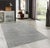 Pasargad Home Transitiona Silver Vsilk & Wool Area Rug- 8' 1" X 10' 0" For Sale In New York - Image 6 of 6