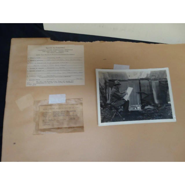 1940s 1949 Stanley Wood: Rock Crusher Painting For Sale - Image 5 of 9