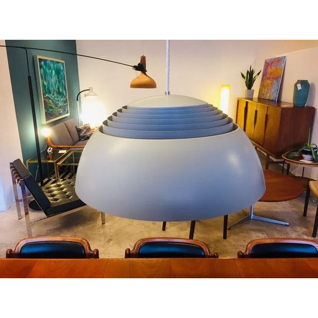 Original 60s 70s! Made in Denmark Wonderful and beautifully preserved Louis Poulsen pendant lamp from Denmark for your...