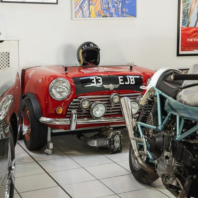 Monte Carlo Rally Replica Mini Front End Desk, 1960s For Sale - Image 6 of 18