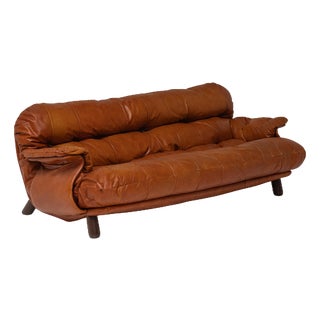 3-Seater Lounge Sofa by E. Cobianchi for Insa, Italy, 1970s For Sale