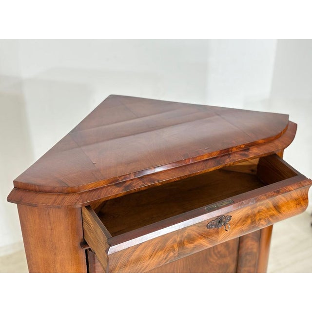 Biedermeier Corner Cabinet, 1880 For Sale - Image 6 of 12