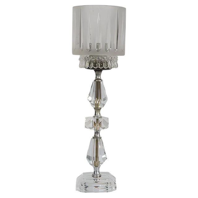 Swedish Glass Floor Lamp from Rosenthal, 1960s For Sale