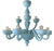Light Blue Murano Glass Chandelier by Simoeng For Sale