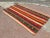 Beautiful, vintage, handwoven Kilim is approximately 60 years old. It is handmade of very fine quality, hand-spun wool in...