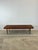 Adrian Pearsall Mid Century Modern Walnut Slat Bench Styled After Adrian Pearsall For Sale - Image 4 of 12