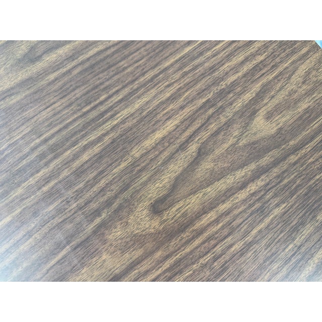Mid-Century Modern Mid-Century Modern Dining Table With Two Extensions ~ Seats Up to 6 For Sale - Image 3 of 8