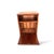 Brown Art Deco Walnut Cabinet with Brass Handle, 1940s For Sale - Image 8 of 9