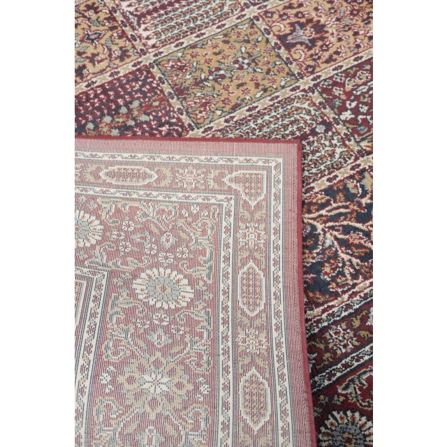 Vintage Red Patterned Rug For Sale - Image 9 of 10