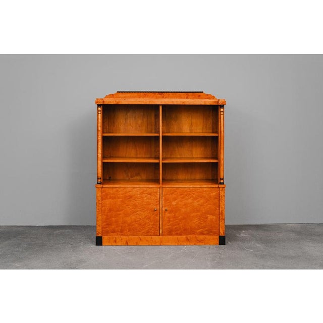 Item: Bookcase Period & Style: Biedermeier style - first half of the 20th century Features: - Elegant and practical...