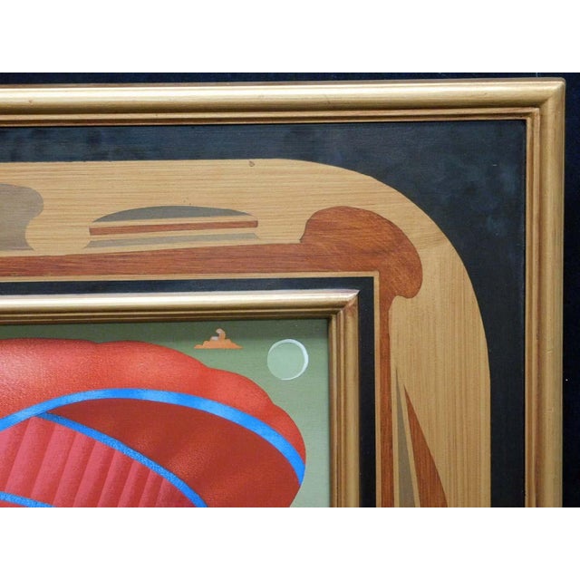 Anton Arkhipov "Bon Appetit" Hand Signed Artist's Custom Framed Art Chef Food For Sale In Denver - Image 6 of 9