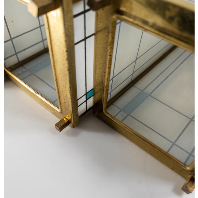 20th Century Modern Pendant Lamp Shades in De-Stijl Style After Piet Mondrian For Sale - Image 16 of 18