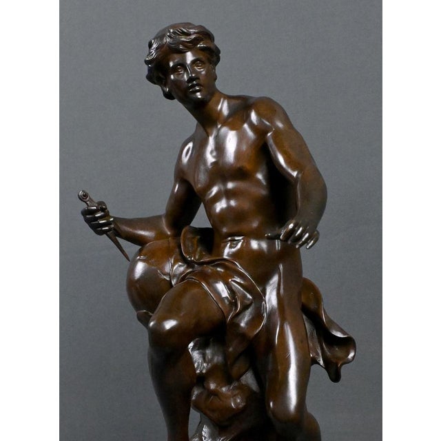 E. Picault, Progress Sculpture, Late 19th Century, Bronze For Sale - Image 5 of 18
