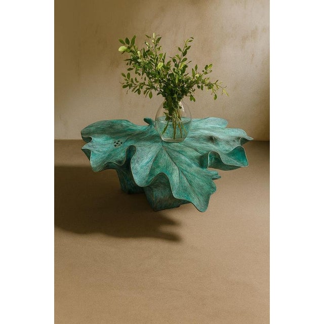 Foliage Bronze Coffee Table by Marsica Fossati For Sale - Image 4 of 6
