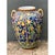 Royal Blue Vintage Italian Hand-Painted Ceramic Urn For Sale - Image 8 of 12