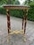 Late 20th Century French Louis XVI Mahogany & Marble Side Table For Sale - Image 12 of 12